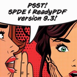 SPDE and ReadyPDF Version 9.3 Press Release