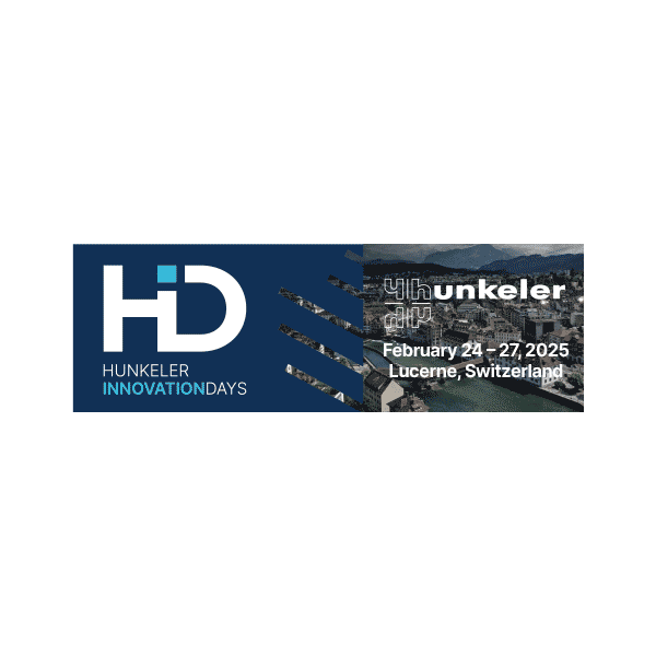 Event logo for Hunkeler Innovationdays 2025